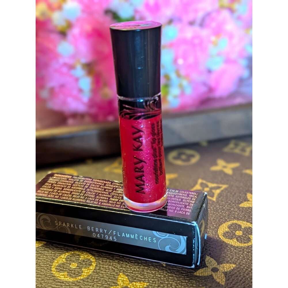 Mary Kay Nourishine Plus Liquid Lip Gloss Berry Shimmer 047945 Nourishing